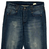 Unbranded Denim Shorts - 34W 12L Dark Wash Cotton