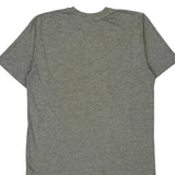 Nike T-Shirt - Large Grey Cotton