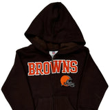 Browns Nfl Football Hoodie - 3XS Brown Cotton