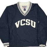 Vintage Champion Windbreaker - Large Navy Nylon