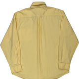 Tommy Hilfiger Shirt - Large Yellow Cotton