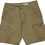 Wrangler Cargo Shorts - 36W 11L Khaki Cotton