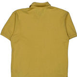 Lacoste Polo Shirt - XL Yellow Cotton