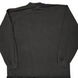 Nike Long Sleeve T-Shirt - 2XL Black Cotton