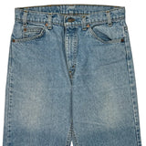 Levis Denim Shorts - 32W 11L Light Wash Cotton