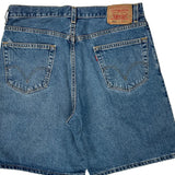 Levis Denim Shorts - 34W 9L Blue Cotton