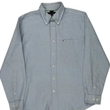Tommy Hilfiger Shirt - Large Blue Cotton