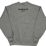 Hard Rock Cafe Sweatshirt - Medium Grey Cotton Blend