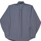 Tommy Hilfiger Checked Shirt - Large Blue Cotton