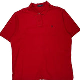 Polo By Ralph Lauren Polo Shirt - 2XL Red Cotton