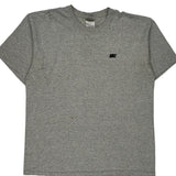 Nike T-Shirt - Large Grey Cotton