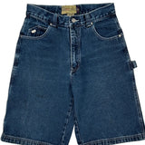 Dtek Carpenter Shorts - 30W 12L Dark Wash Cotton
