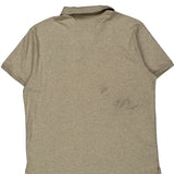 Ralph Lauren Slim Fit Polo Shirt - XL Beige Cotton