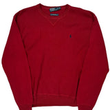 Polo By Ralph Lauren Sweater - XL Red Cotton