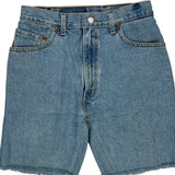 Levis Denim Shorts - 26W UK 6 Blue Denim
