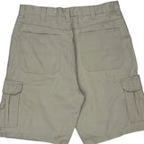 Wrangler Cargo Shorts - 34W 10L Beige Cotton