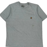 Carhartt T-Shirt - XL Grey Cotton