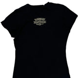 Motorcycles Harley Davidson Graphic T-Shirt - Medium Black Cotton