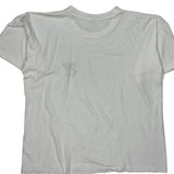 Small Logo Unbranded T-Shirt - Large White Cotton