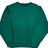 Polo By Ralph Lauren Sweatshirt - 3XL Green Cotton