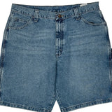 Levis Denim Shorts - 36W 10L Blue Cotton