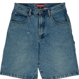 Union Bay Carpenter Shorts - 32W 10L Blue Cotton