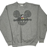 Disney Graphic Sweatshirt - Medium Grey Cotton Blend