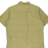 Banana Republic Short Sleeve Shirt - XL Yellow Silk