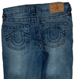 True Religion Slim Fit Jeans - 28W UK 8 Blue Cotton