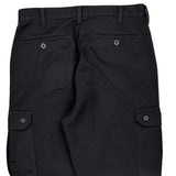 Unbranded Cargo Trousers - 32W 30L Black Polyester Blend