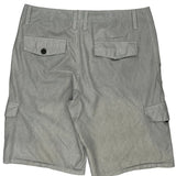 Oakley Cargo Shorts - 36W 11L Grey Cotton