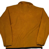 The North Face Fleece Jacket - Large Orange Polyester