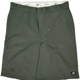 Dickies Chino Shorts - 38W 9L Green Cotton Blend