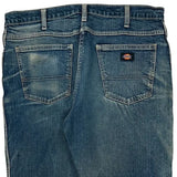Dickies Jeans - 36W 33L Blue Cotton Blend