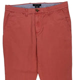 Tommy Hilfiger Slim Fit Chinos - 34W 30L Red Cotton