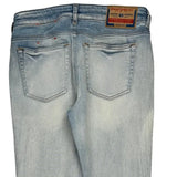 Diesel Flared Jeans - 30W UK 8 Light Wash Cotton