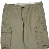 Levis Cargo Shorts - 34W 10L Khaki Cotton