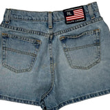 Age 6 Ralph Lauren Denim Shorts - Small Light Wash Cotton
