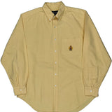 Ralph Lauren Shirt - Large Yellow Cotton