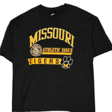 Missouri Tigers Logo Athletics College T-Shirt - XL Black Cotton