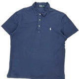 Polo By Ralph Lauren Polo Shirt - XL Blue Cotton