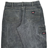 Dickies Carpenter Shorts - 34W 11L Gray Denim