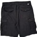 Levis Cargo Cargo Shorts - 36W 10L Black Cotton