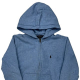 Age 8 Polo By Ralph Lauren Hoodie - Small Blue Cotton