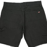 Dickies Carpenter Shorts - 36W 9L Black Cotton