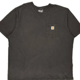 Carhartt T-Shirt - 2XL Black Cotton