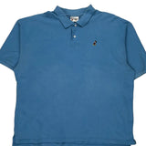 Disney Polo Shirt - XL Blue Cotton