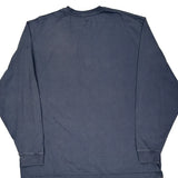 Carhartt Long Sleeve T-Shirt - XL Blue Cotton