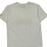 Hupu Single Stitch T-Shirt - Medium White Cotton