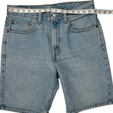 Levis Denim Shorts - 31W 10L Light Wash Cotton